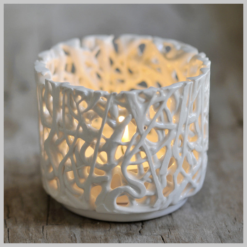 Tangled Web Tea Light Holders