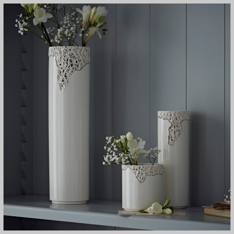 Tangled Contour Vessels with lustre detailing