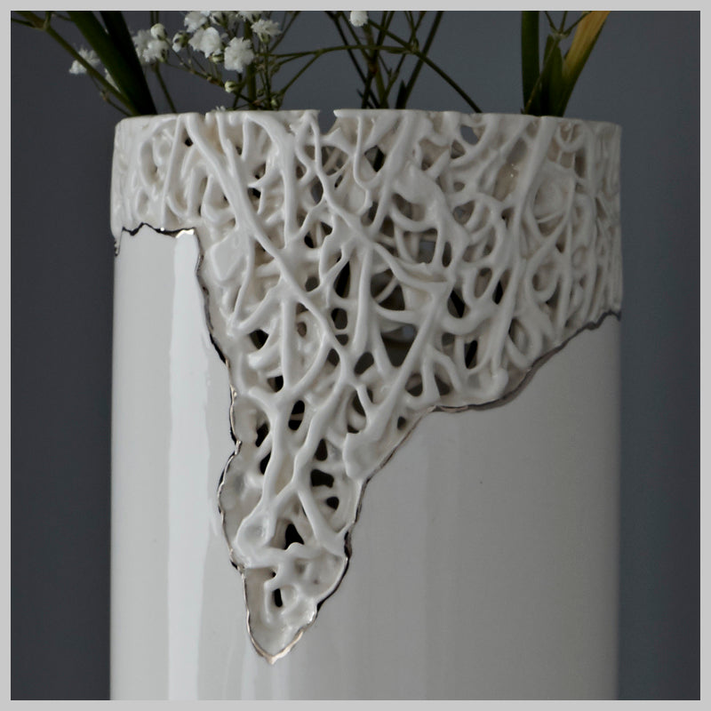 Tangled Contour Vessels with lustre detailing