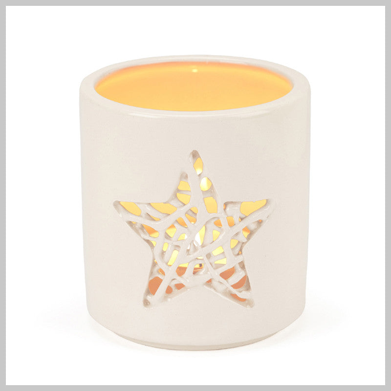 Tangled Star Motif Tea Light Holder