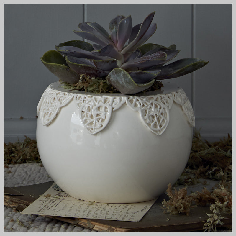 Tangled Appliqué Indoor Planter