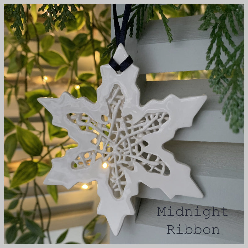 Tangled Snowflake Hanging Decoration
