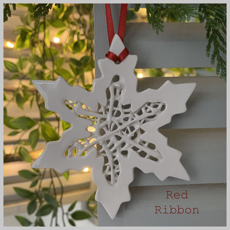 Tangled Snowflake Hanging Decoration