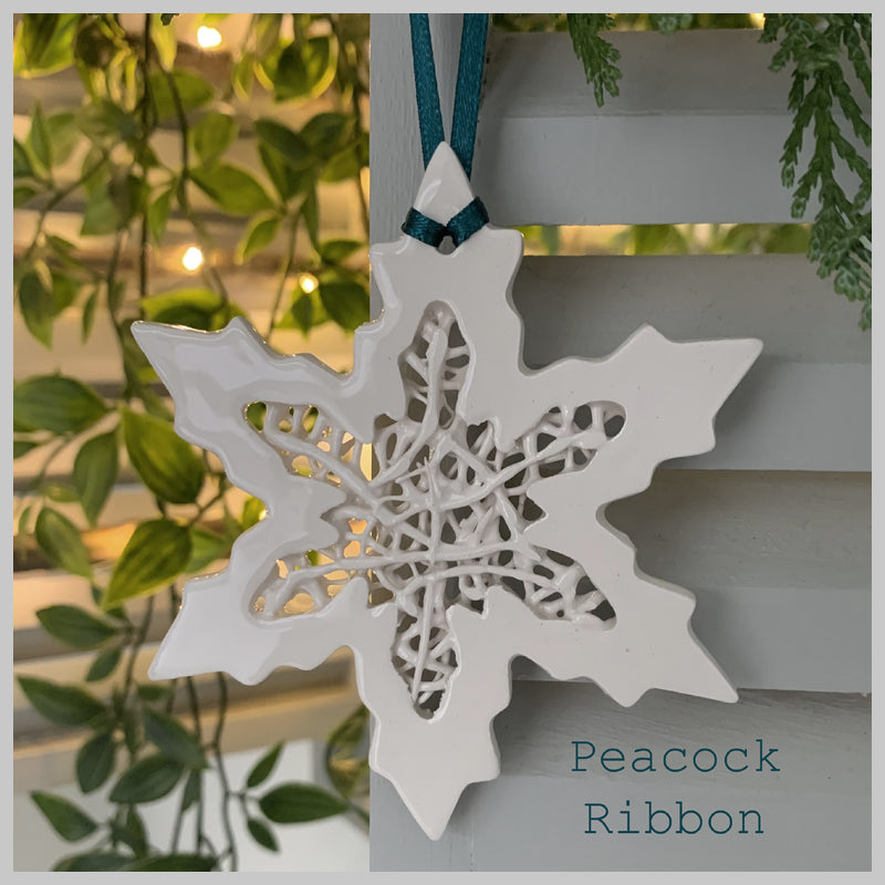 Tangled Snowflake Hanging Decoration